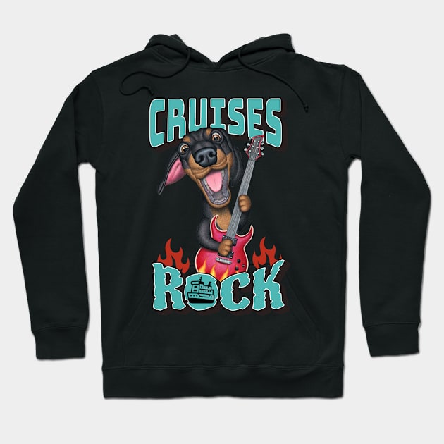 Cruises Rock Hoodie by Danny Gordon Art